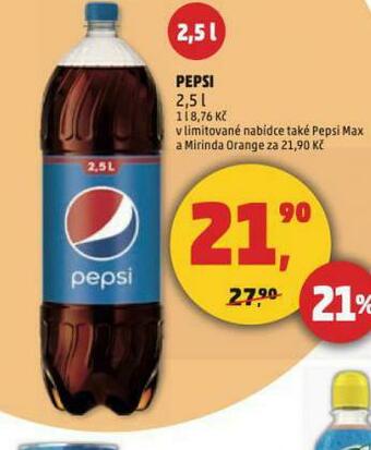 Penny Market Pepsi 2,5l nabídka