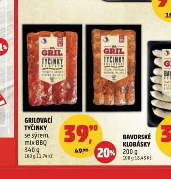 Penny Market Grilovací tyčinky nabídka