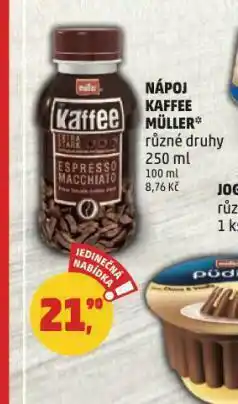 Penny Market Nápoj kaffee müller nabídka