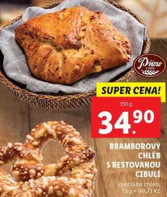 Lidl Bramborový chléb s restovanou cibulí, 350 g nabídka