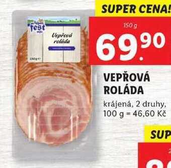 Vepřová roláda, 150 g