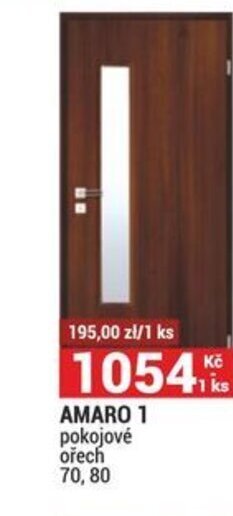 Merkury Market AMARO 1 pokojové ořech nabídka