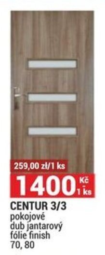 Merkury Market CENTUR 3/3 pokojové dub jantarový fólie finish 70, 80 nabídka