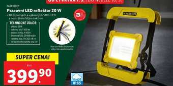 Lidl Pracovní led reflektor 20 w nabídka