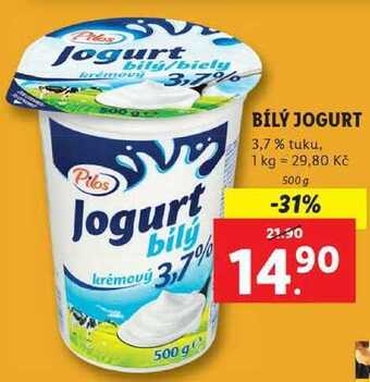 Lidl Bílý jogurt, 500 g nabídka