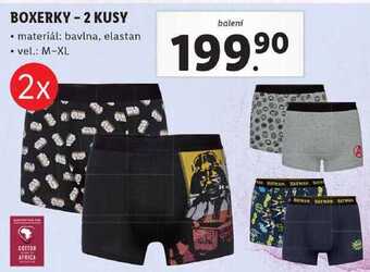 Lidl Boxerky - 2 kusy nabídka
