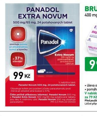 Alphega Lékárna Panadol extra novum nabídka