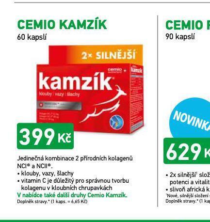 Alphega Lékárna Cemio kamzík nabídka