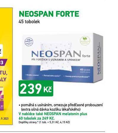 Alphega Lékárna Neospan forte nabídka