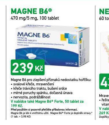 Alphega Lékárna Magne b6 nabídka