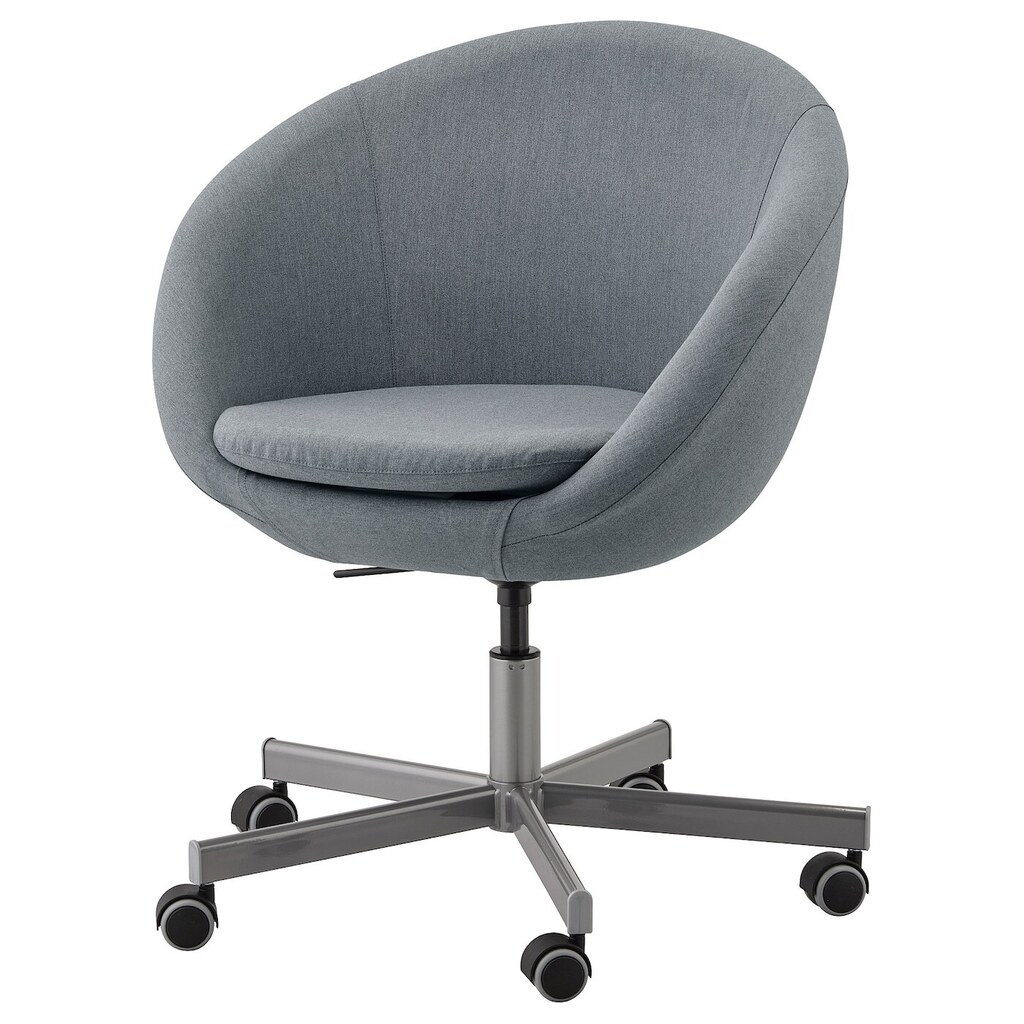 IKEA Skruvsta otočná židle, vissle šedá nabídka