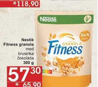 Jip Nestlé fitness granola med, 300 g nabídka