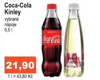 COOP DISKONT Coca-Cola Kinley nabídka