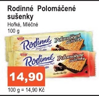COOP DISKONT Rodinné Polomáčené sušenky nabídka