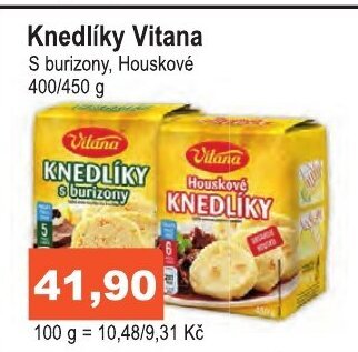 COOP DISKONT Knedlíky Vitana nabídka