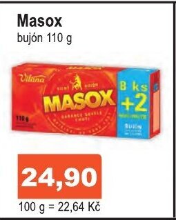 COOP DISKONT Masox bujón 110 g nabídka