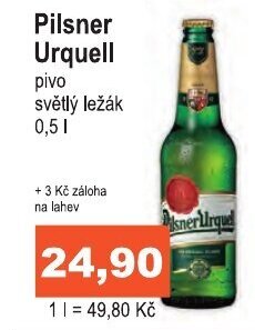 COOP DISKONT Pilsner Urquell 0.5 l. nabídka