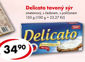 CBA Delicato tavený sýr nabídka