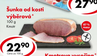 CBA Šunka od kosti výběrová nabídka