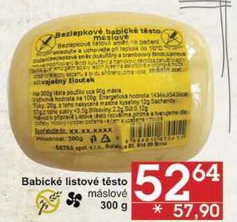 Jip Bezlepkové babické těsto, 300 g nabídka