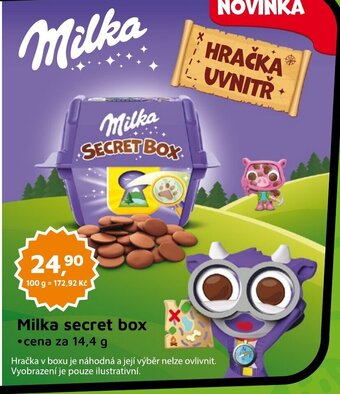 Můjobchod Milka secret box nabídka