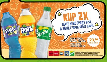 Můjobchod Coca-Cola Fanta Sprite nabídka