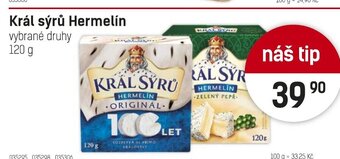Konzum Král sýrů Hermelín nabídka