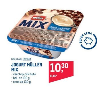 Makro JOGURT MÜLLER MIX nabídka
