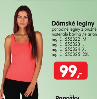 Konzum Dámské legíny nabídka