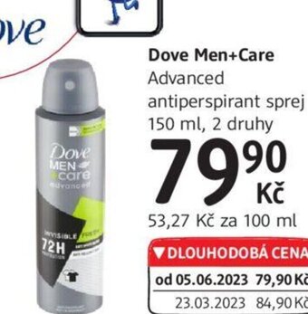 dm drogerie Dove Men+Care nabídka
