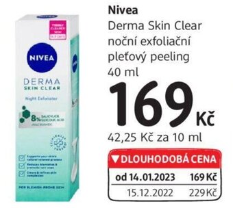 dm drogerie Nivea Derma Skin Clear nabídka