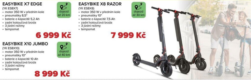 Auto Kelly EASYBIKE X7 EDGE nabídka