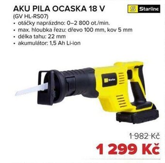 Auto Kelly AKU PILA OCASKA 18 V nabídka