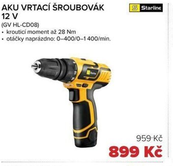Auto Kelly AKU VRTACÍ ŠROUBOVÁK 12 V nabídka