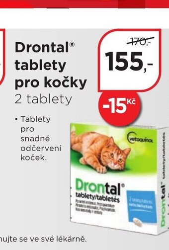 Magistra lékárny Drontal tablety pro kocky nabídka