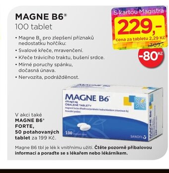 Magistra lékárny MAGNE B6 nabídka