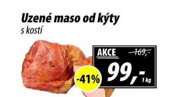 ZEMAN Uzené maso od kýty s kostí, 1 kg nabídka