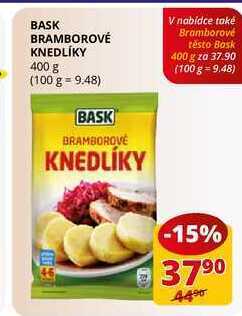 Flop Bask bramborové knedlíky 400 g nabídka