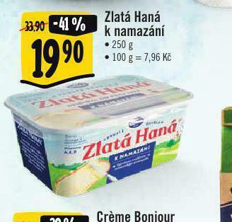 Albert Zlatá haná k namazání nabídka