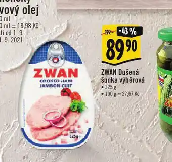 Albert Zwan dušená šunka výběrový nabídka