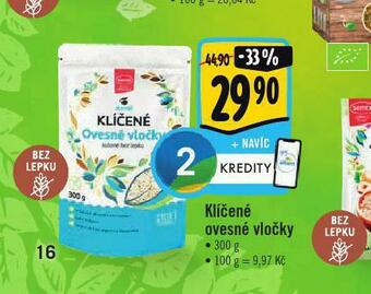 Albert Klíčené ovesné vločky nabídka