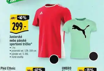 Albert Juniorské sportovní tričko nabídka
