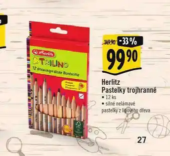 Albert Herlitz pastelky trojhranné nabídka