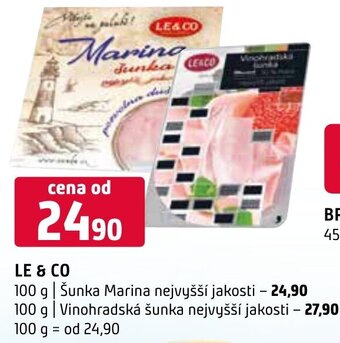 Terno LE & CO nabídka