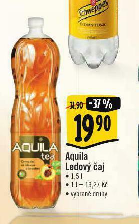 Albert Aquila ledový čaj nabídka