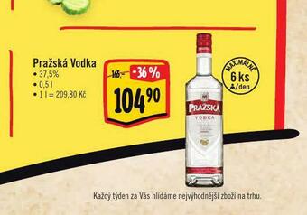 Albert Pražská vodka nabídka