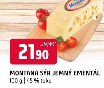 Terno MONTANA SÝR JEMNÝ EMENTÁL nabídka