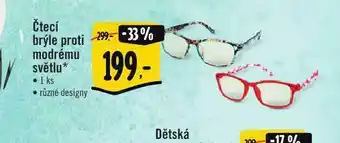 Albert Četcí brýle proti modrému světlu nabídka