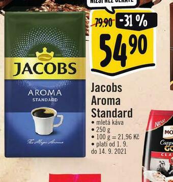 Albert Jacobs aroma standard nabídka