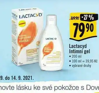 Albert Lactacyd intimní emulze nabídka